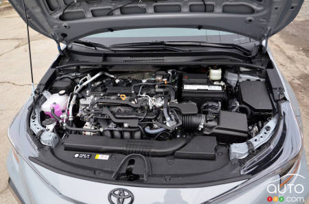 2021 Toyota Corolla Apex, engine